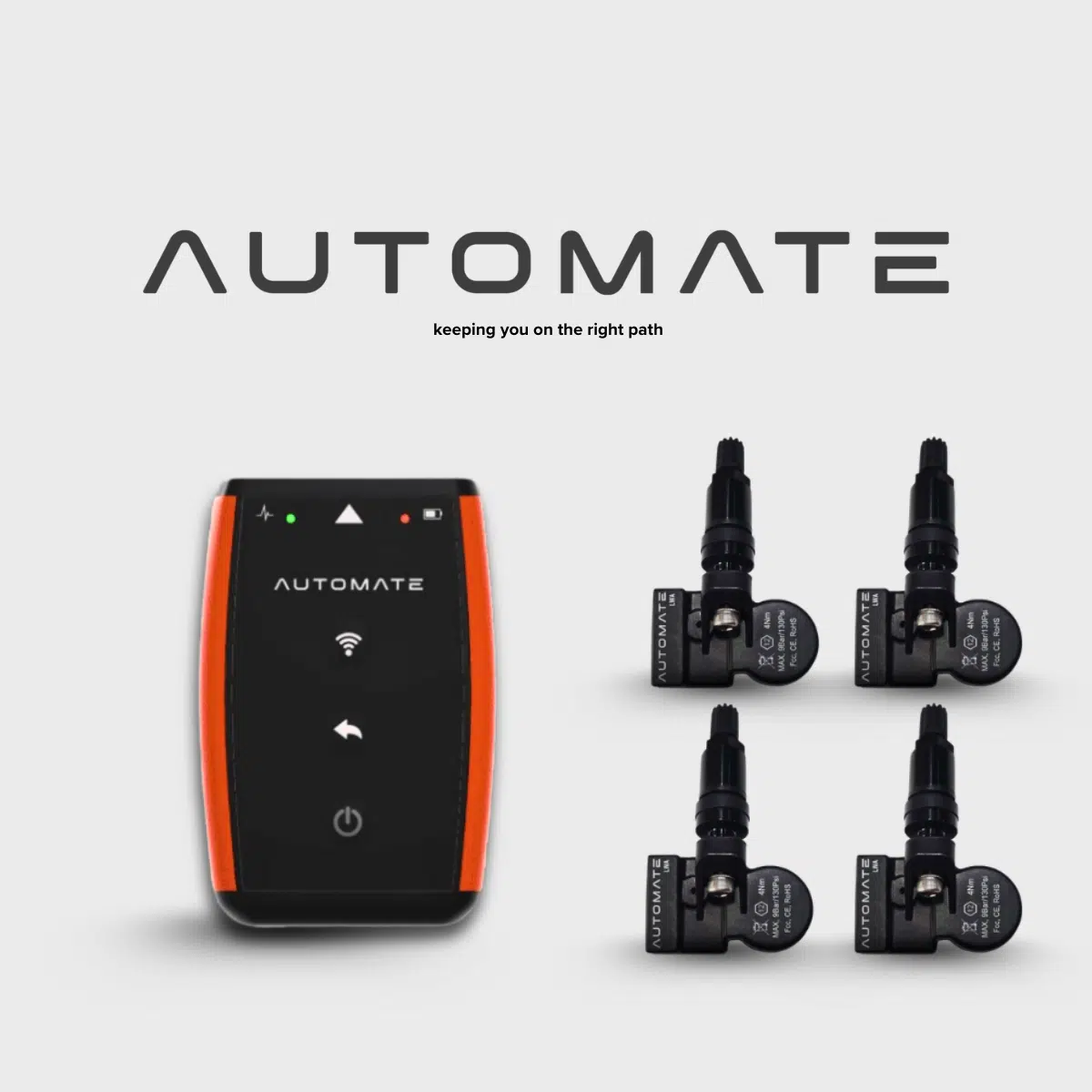 DIY TPMS kit with sensors and programming tool