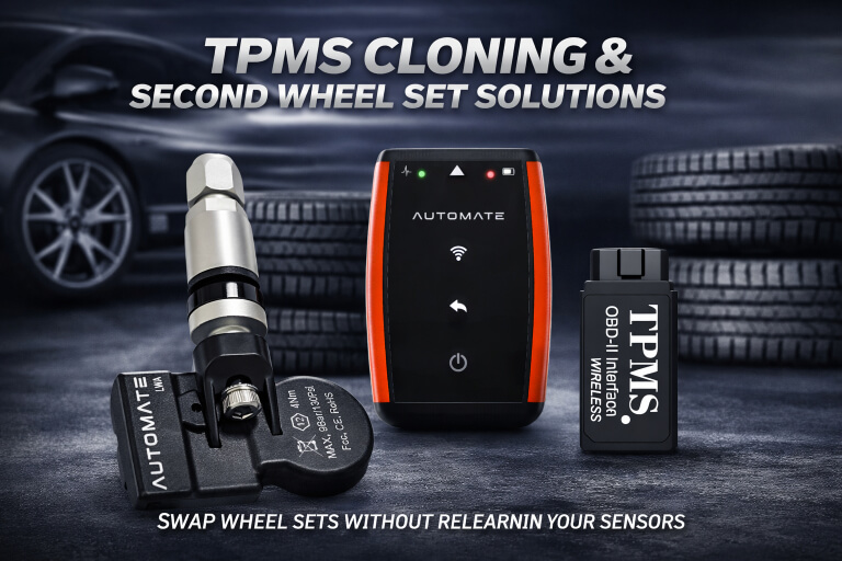 TPMS cloning solutions for second wheel sets and seasonal tyre changes
